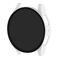 Ochranný kryt s tónovaným sklom pre Samsung Galaxy Watch 7 40mm - Biely