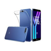 Silikonový kryt pre Huawei Y6 2018 - Priehľadný