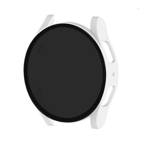 Foto - Ochranný kryt s tónovaným sklom pre Samsung Galaxy Watch 7 40mm - Biely